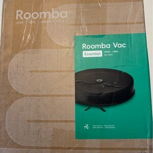 Roomba Essential Robot Vacuum - Black